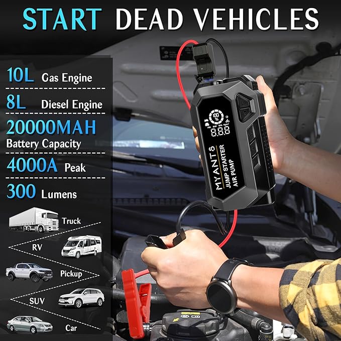 Multi-functional Car Jump Starter