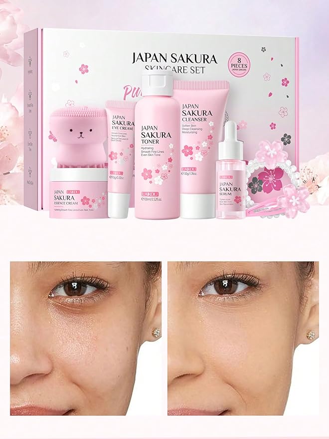 Japan Sakura Skin Care Set (Original)