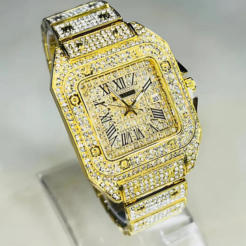 Luxury Full Fashion Diamond Watch for Men and Women