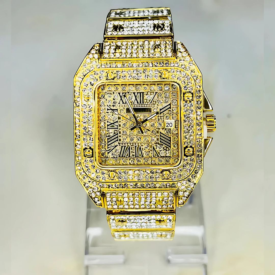 Luxury Full Fashion Diamond Watch for Men and Women